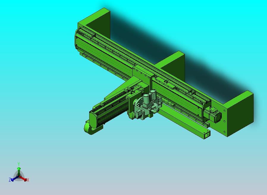 XY轴向移动的视觉扫描机构