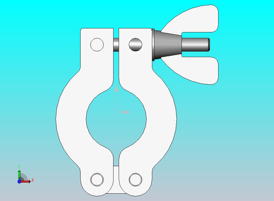 真空配管卡箍KF16