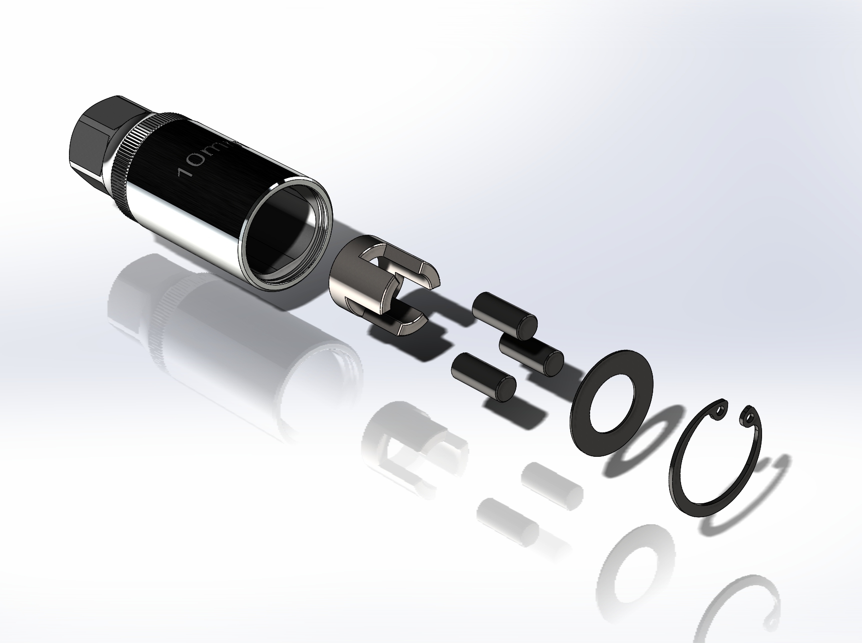 螺柱提取器套件，拧紧双头螺栓的套筒套件