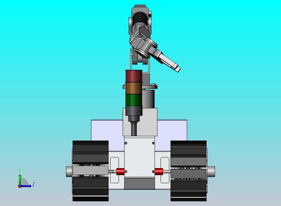 履带式抓取作业机器人