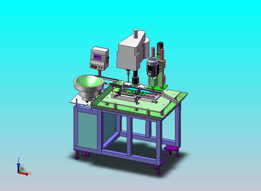 自动攻牙倒角一体机（攻外牙）