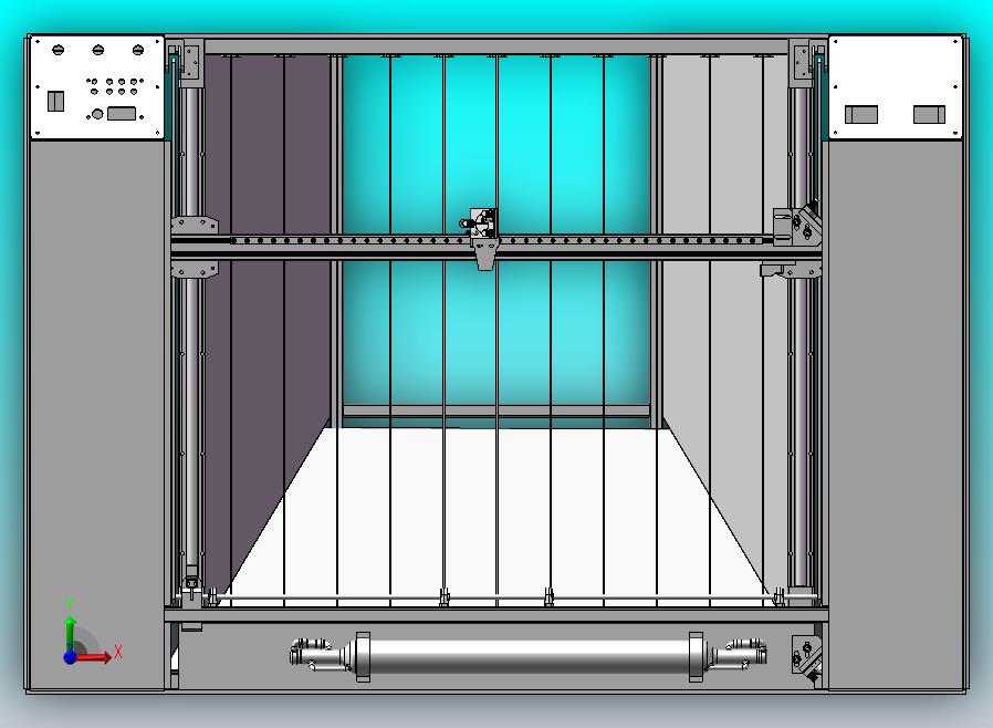 29-二氧化碳 40 w750 _ 750mm激光雕刻机