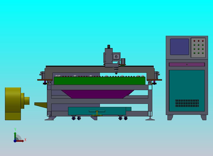 37-激光切割机（两侧驱动）