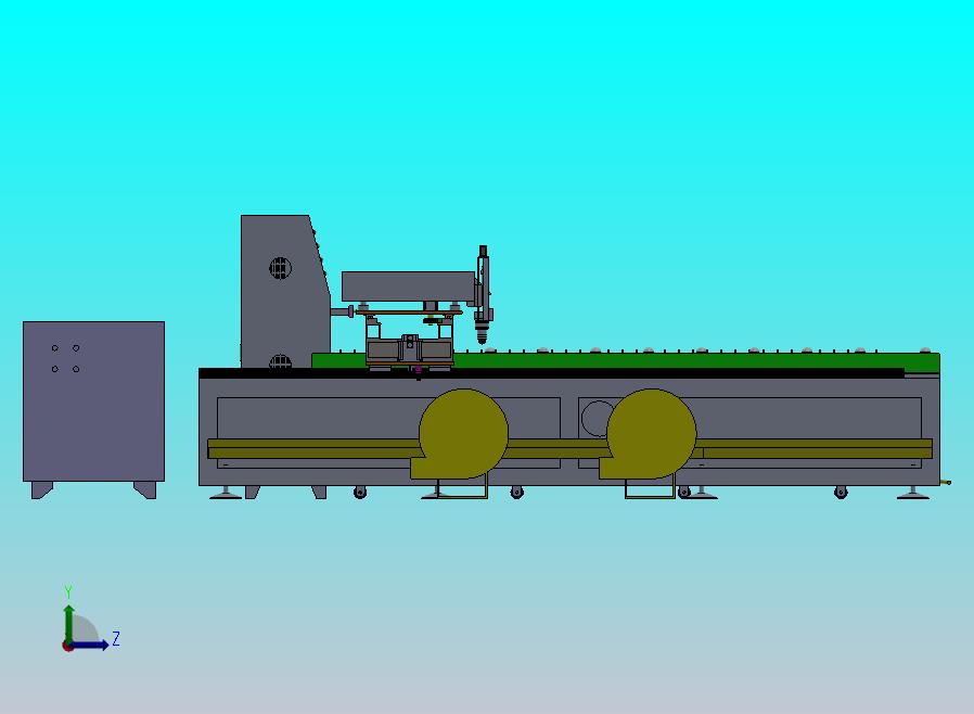 37-激光切割机（两侧驱动）
