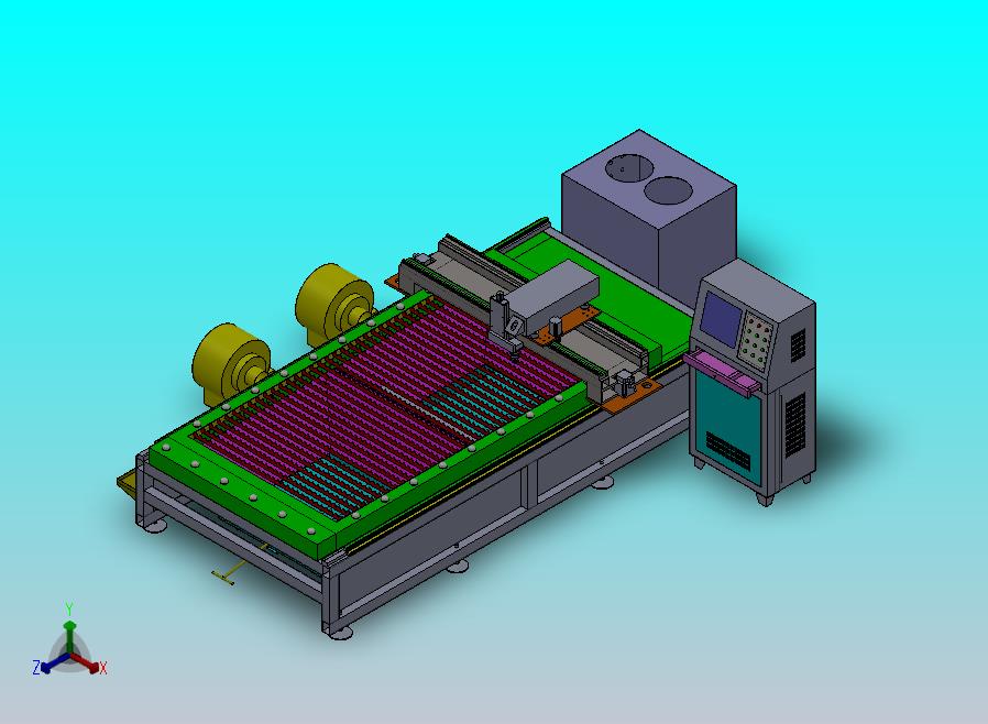 37-激光切割机（两侧驱动）