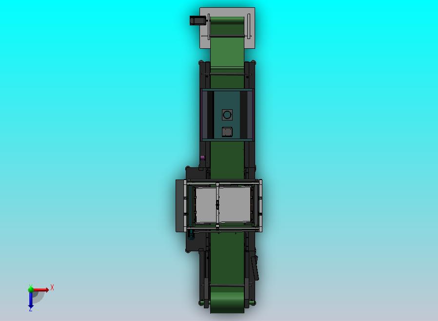 丝网印刷机-单刀丝杆前后移动式