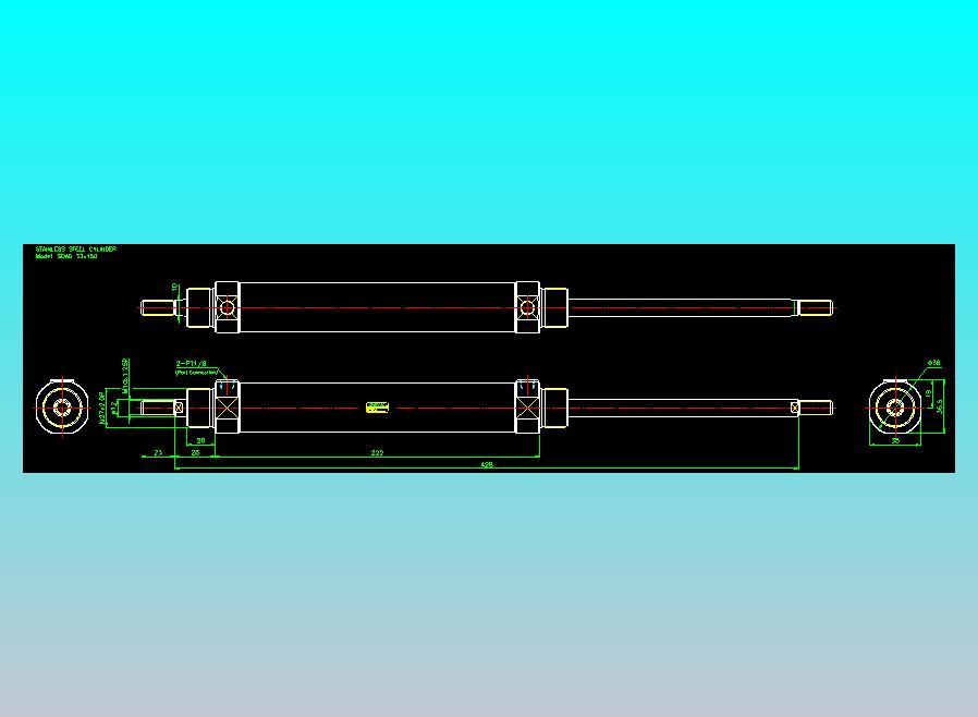气立可CHELIC气缸油缸2D-SDAD32x150