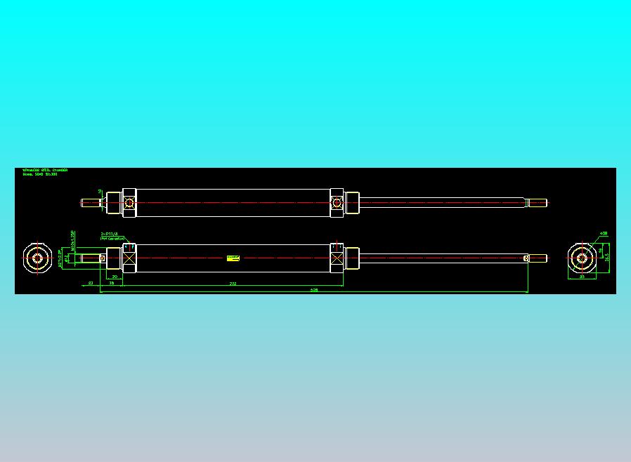 气立可CHELIC气缸油缸2D-SDAD32x200