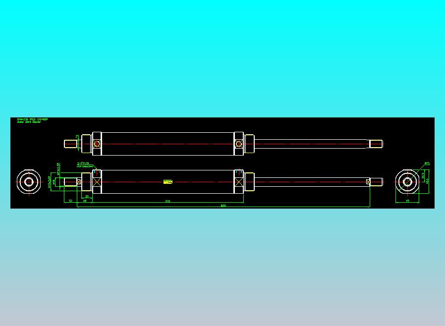 气立可CHELIC气缸油缸2D-SDAD40x200