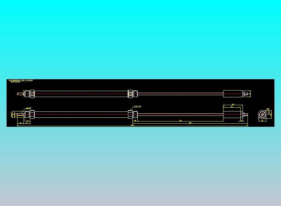 气立可CHELIC气缸油缸2D-SDAL20x300