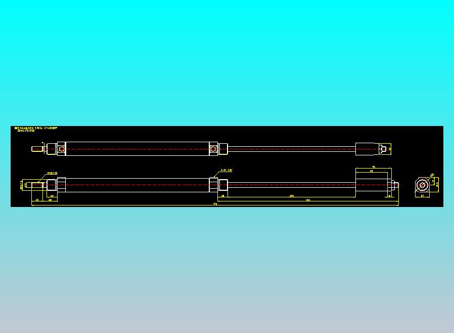 气立可CHELIC气缸油缸2D-SDAL25x250