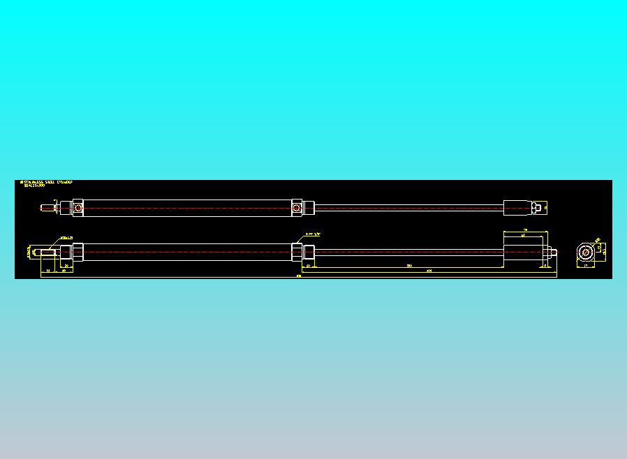 气立可CHELIC气缸油缸2D-SDAL25x300