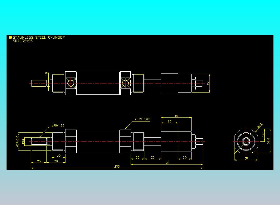 气立可CHELIC气缸油缸2D-SDAL32x25