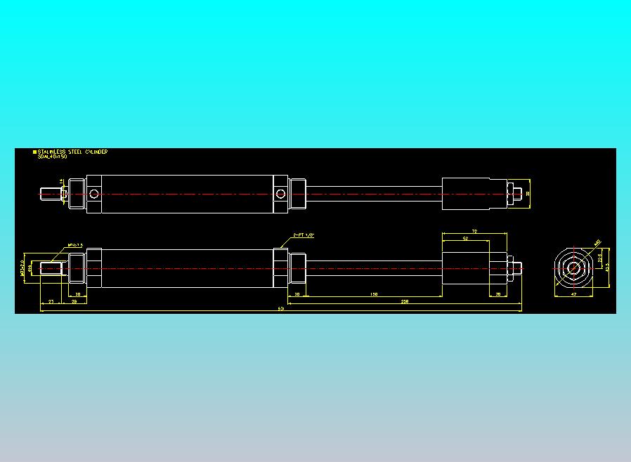 气立可CHELIC气缸油缸2D-SDAL40x150