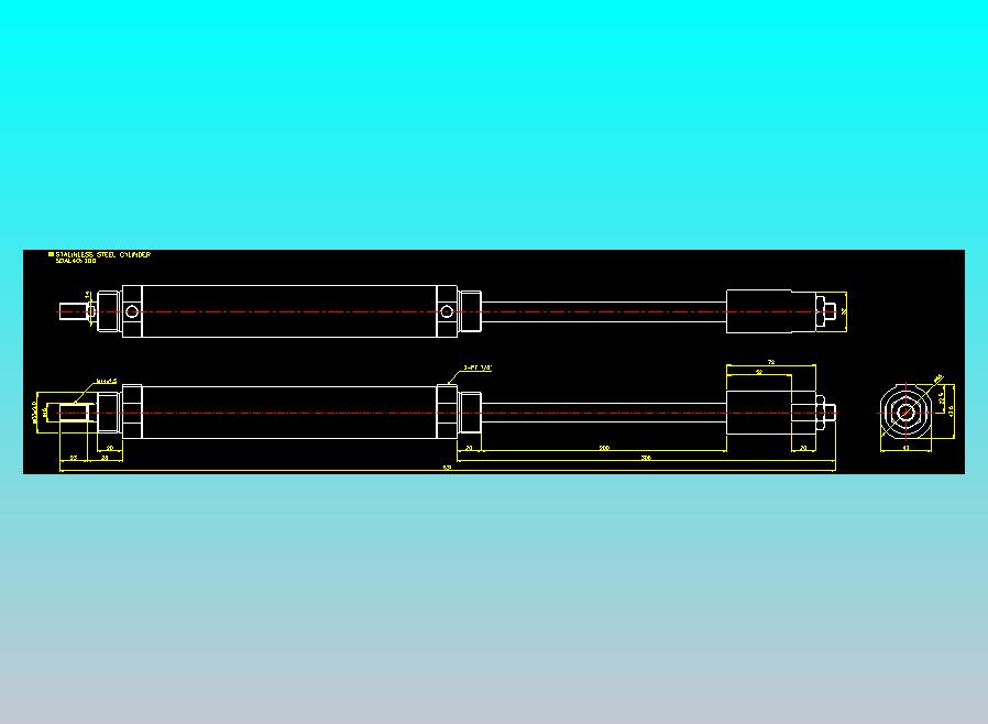 气立可CHELIC气缸油缸2D-SDAL40x200
