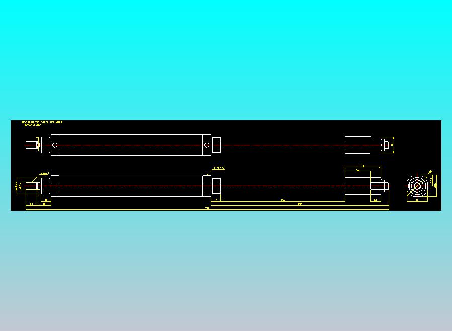 气立可CHELIC气缸油缸2D-SDAL40x250