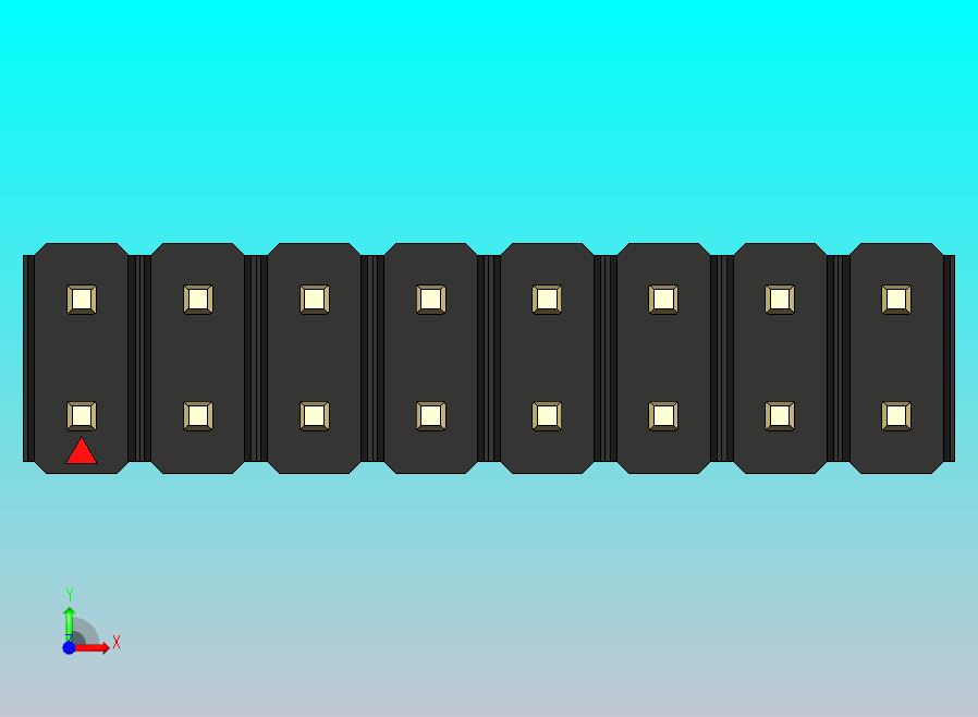 DS1021排针 黑 2x08p 100mil 类型1 版本1.0.zip