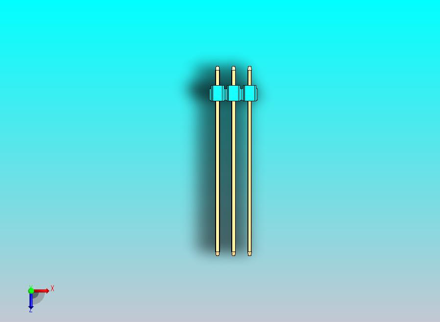 DS1021排针 100mil(2.54mm) 类型43(3x24.5mm) 3Rx32针彩色 版本1.0