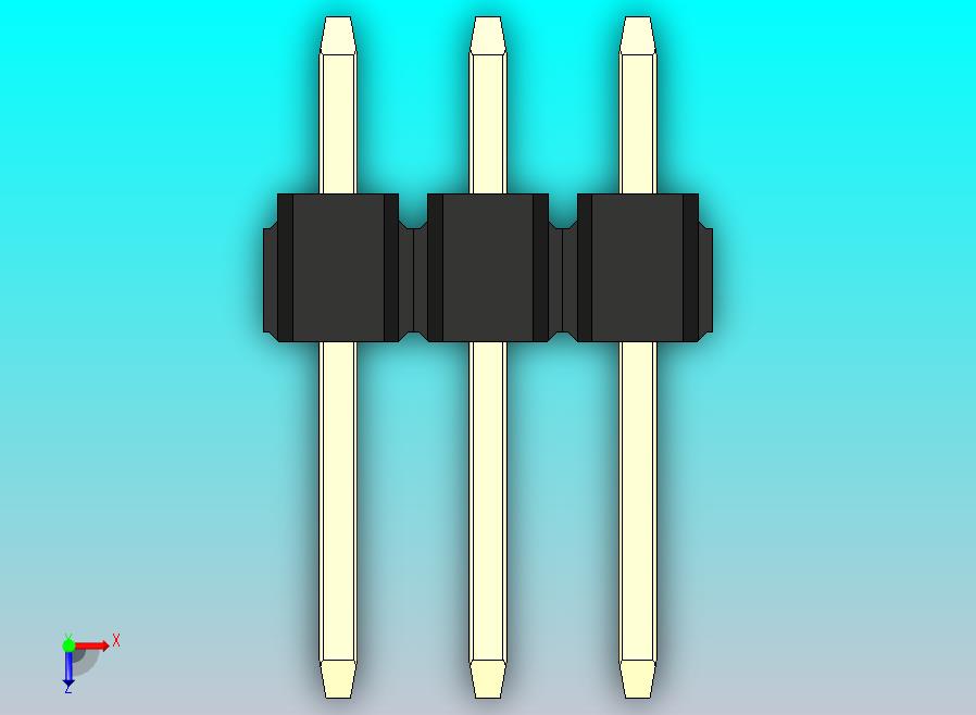 DS1021排针 黑色 1x03p 100mil 类型1 版本1.0.zip