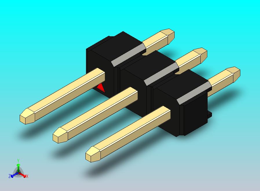 DS1021排针 黑色 1x03p 100mil 类型1 版本1.0.zip