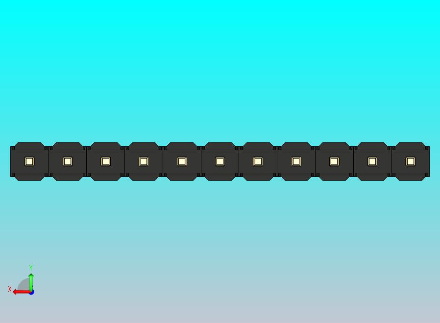 DS1021排针 黑色 1x11p 100mil 类型19 版本1.0.zip