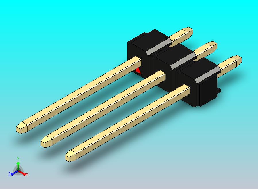 DS1021排针 黑色 1x03p 100mil 类型5 版本1.0.zip