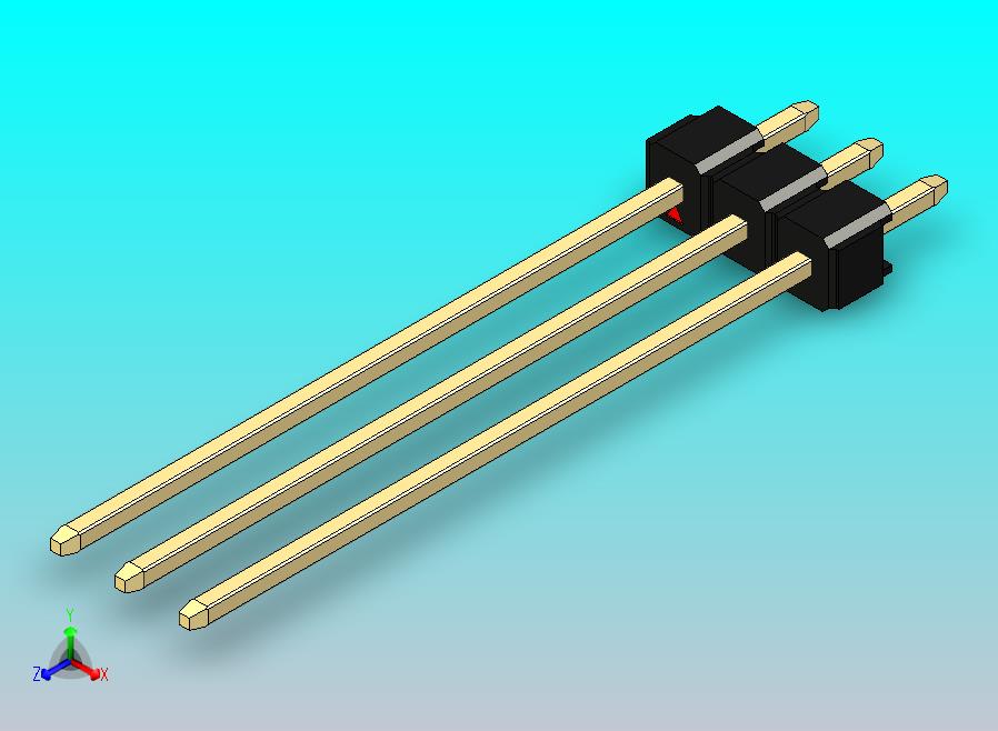 DS1021排针 黑色 1x03p 100mil 类型43 版本1.0.zip