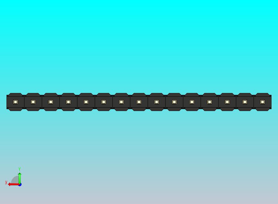 DS1021排针 黑色 1x15p 100mil 类型19 版本1.0.zip