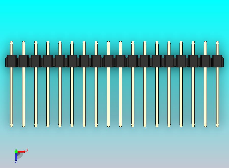 DS1021排针 黑色 1x18p 100mil 类型5 版本1.0.zip