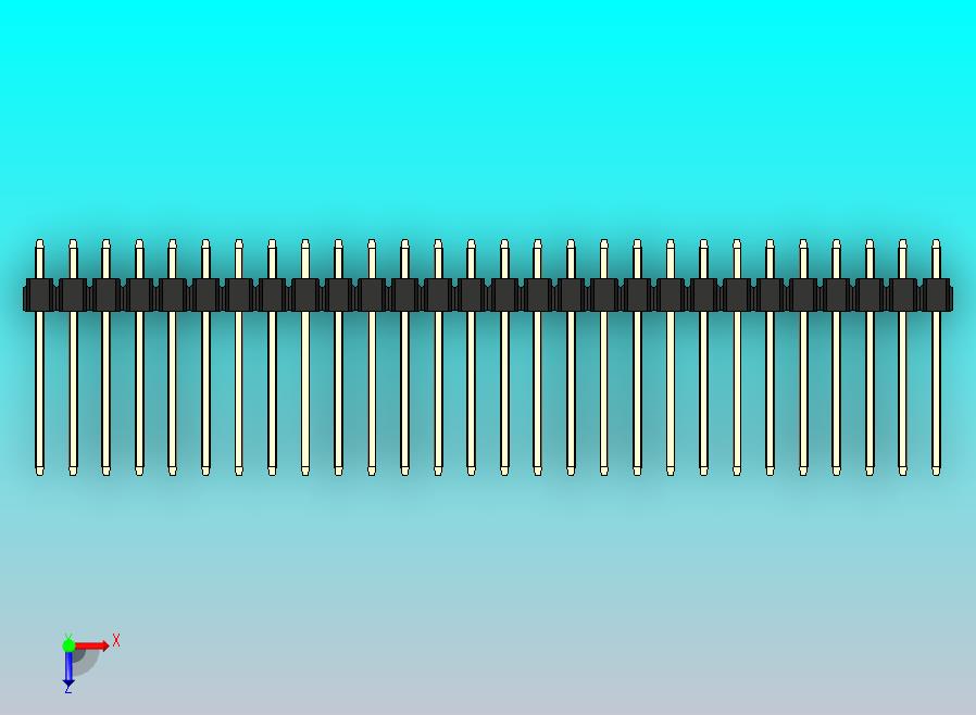 DS1021排针 黑色 1x28p 100mil 类型5 版本1.0.zip