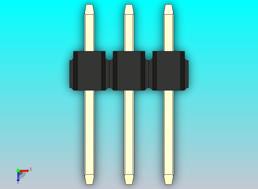 DS1021排针 黑色 2x03p 100mil 类型1 版本1.0.zip