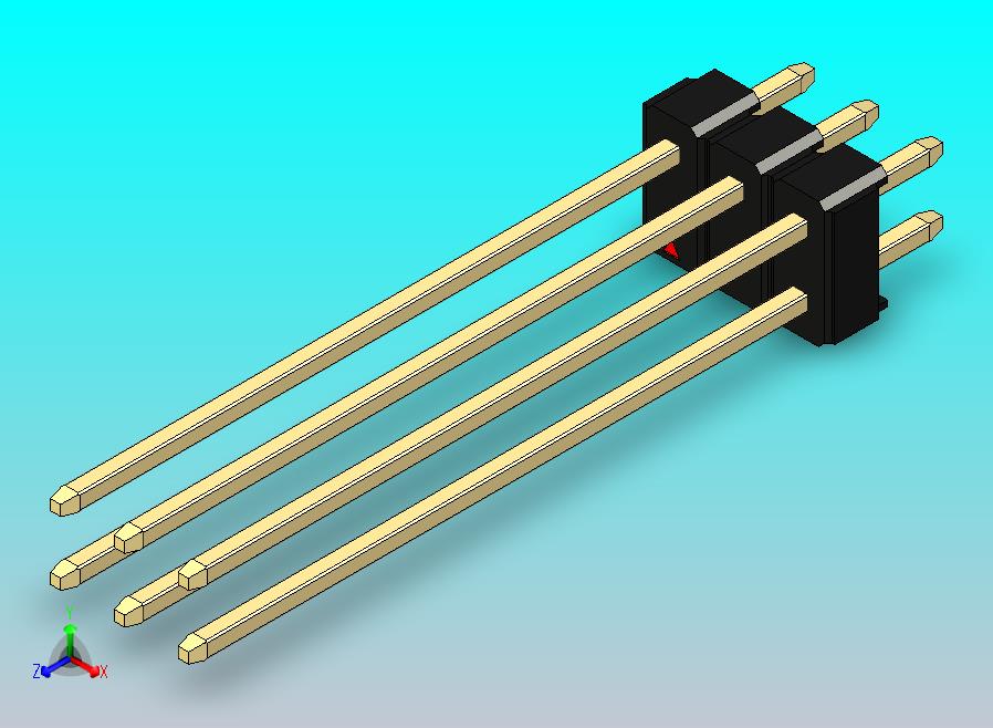 DS1021排针 黑色 2x03p 100mil 类型43 版本1.0.zip