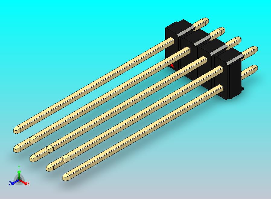 DS1021排针 黑色 2x04p 100mil 类型43 版本1.0.zip