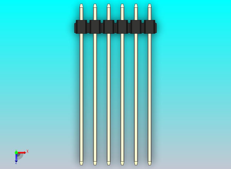 DS1021排针 黑色 2x06p 100mil 类型43 版本1.0.zip