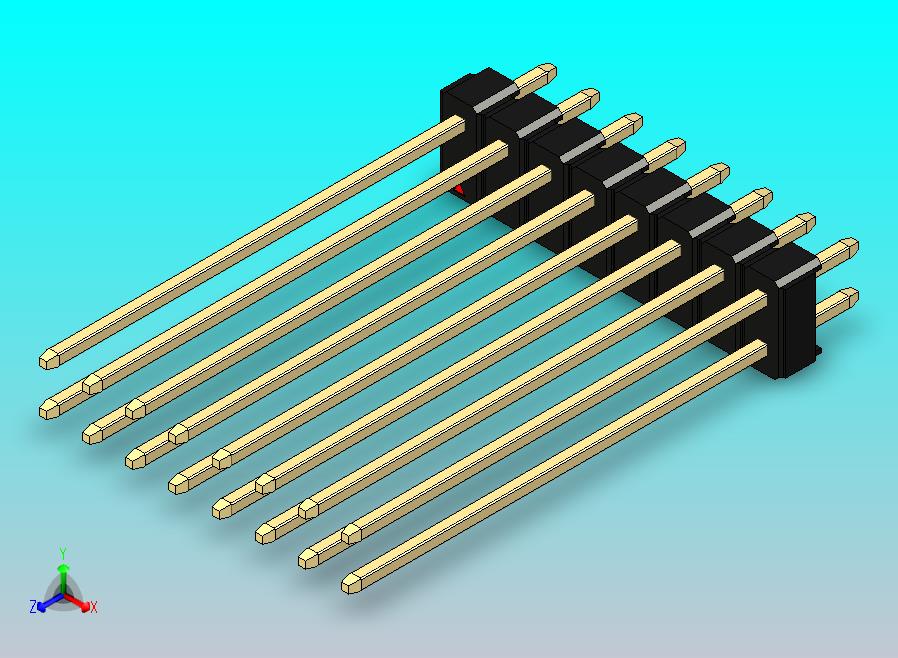 DS1021排针 黑色 2x08p 100mil 类型43 版本1.0.zip