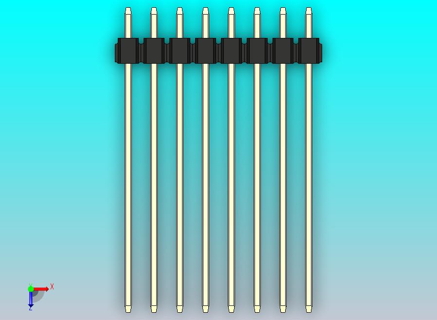 DS1021排针 黑色 2x08p 100mil 类型43 版本1.0.zip