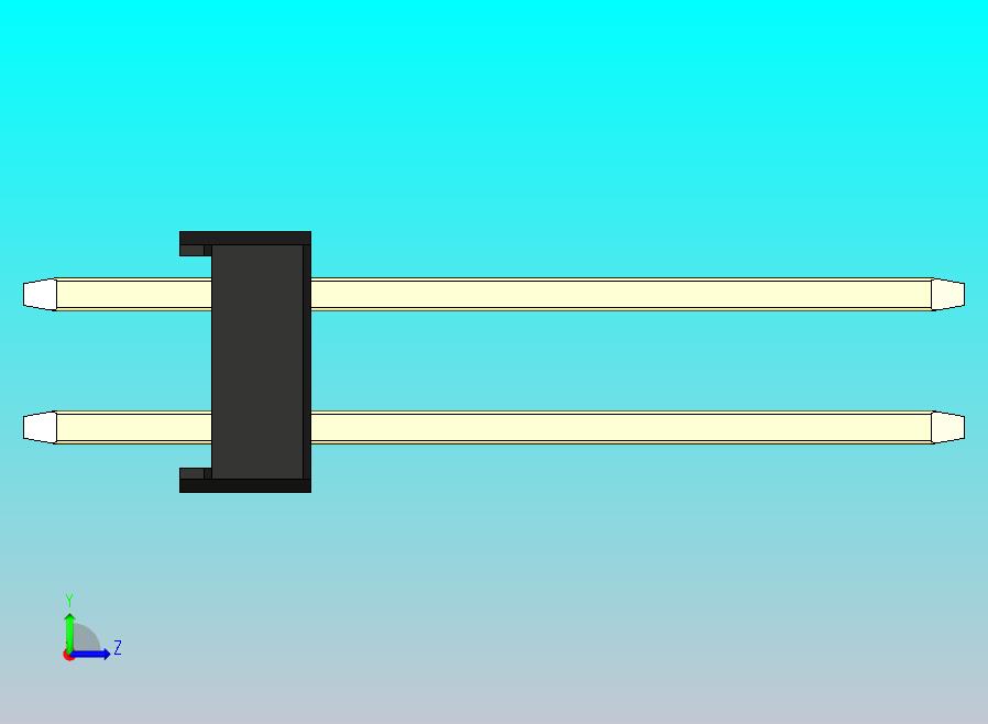 DS1021排针 黑色 2x11p 100mil 类型5 版本1.0.zip