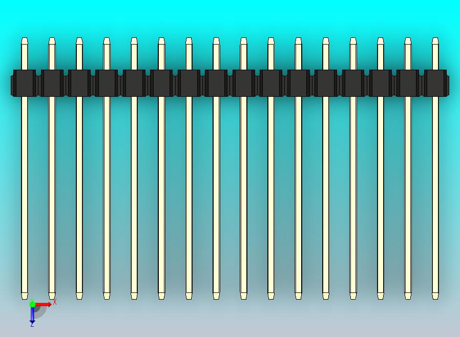 DS1021排针 黑色 2x16引脚 100密尔 类型19 版本1.0.zip