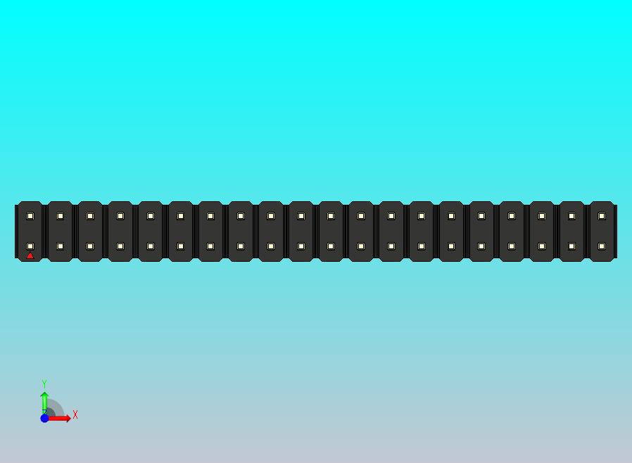 DS1021排针 黑色 2x20p 100mil 类型19 版本1.0.zip