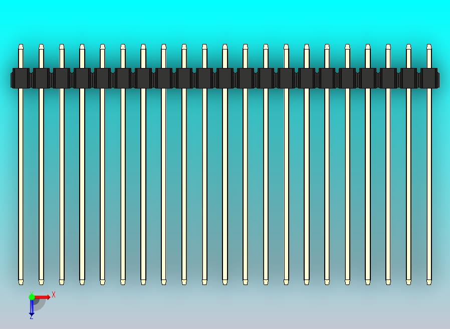 DS1021排针 黑色 2x21p 100mil 类型43 版本1.0.zip