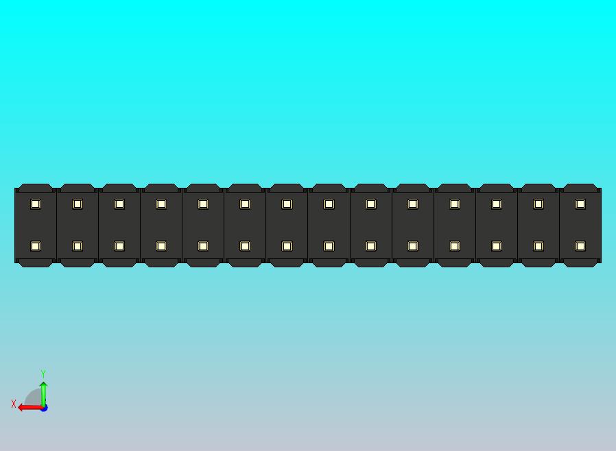 DS1021排针 黑色 2x14p 100mil 类型43 版本1.0.zip