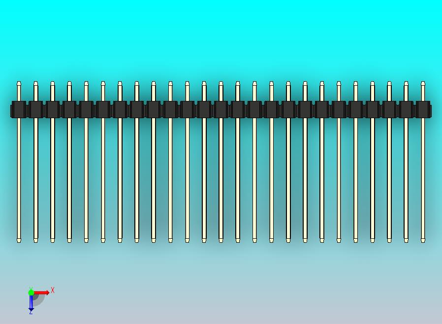 DS1021排针 黑色 2x25p 100mil 类型19 版本1.0.zip