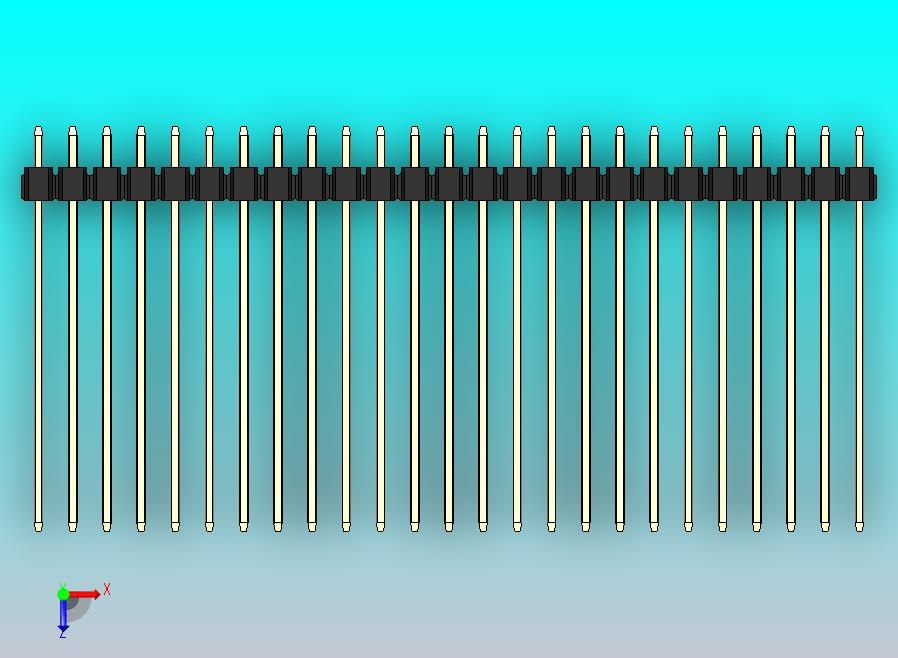 DS1021排针 黑色 2x25p 100mil 型号43 版本1.0.zip