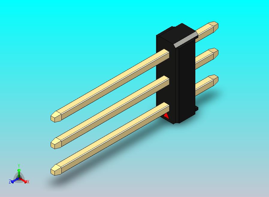 DS1021排针 黑色 3x01p 100mil 类型5 版本1.0.zip