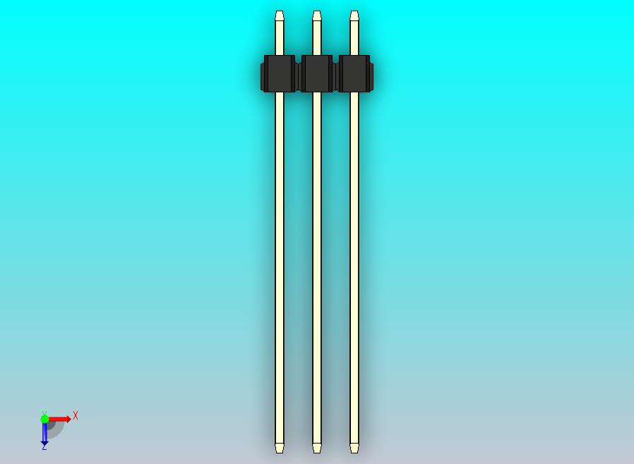 DS1021排针 黑色 3x03p 100mil Type43 版本1.0.zip