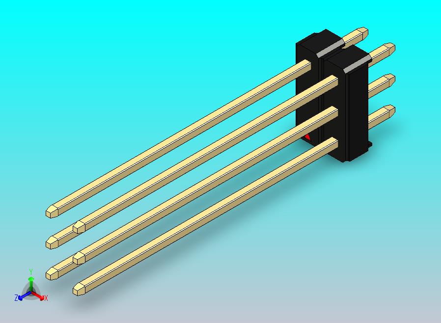 DS1021排针 黑色 3x02p 100mil Type43 版本1.0.zip