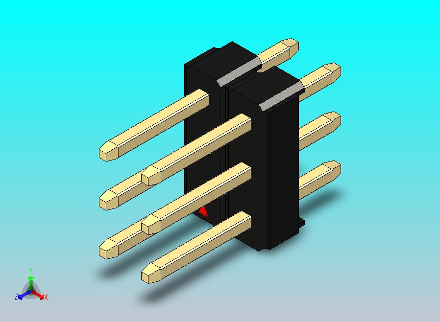 DS1021排针 黑色 3x02p 100mil 类型1 版本1.0.zip