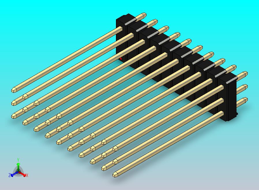 DS1021排针 黑色 3x10p 100mil 类型43 版本1.0.zip