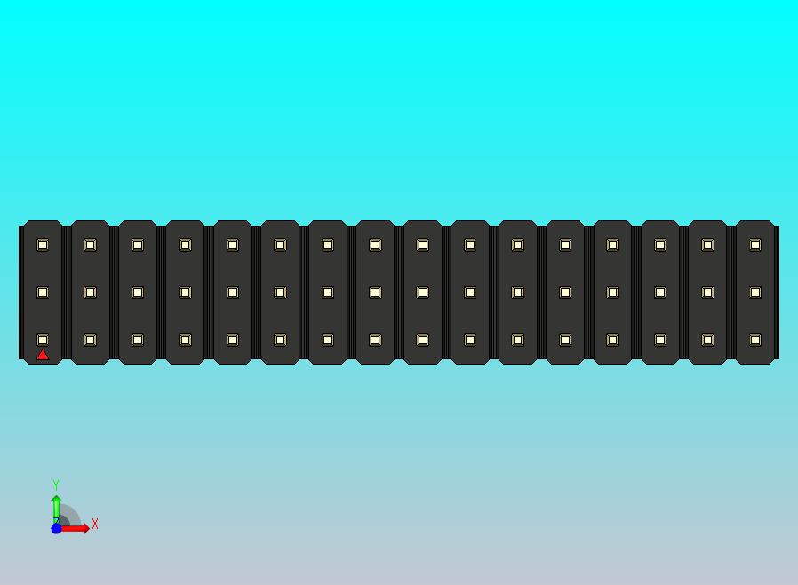 DS1021排针 黑色 3x16P 100mil 类型1 版本1.0.zip