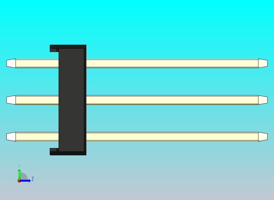 DS1021排针 黑色 3x16P 100mil 类型5 版本1.0.zip